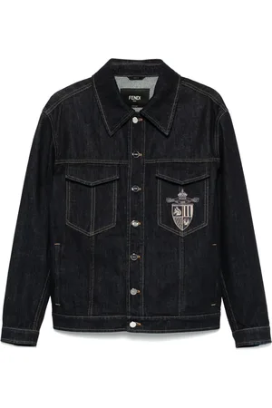 Fendi Klassische Jeansjacke