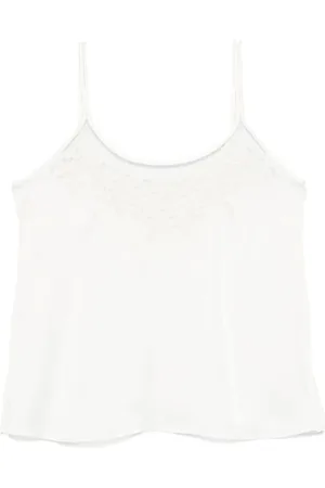 Twin-Set Besticktes Top aus Satin