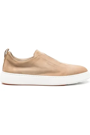 santoni Loafer aus Wildleder