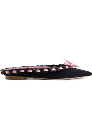 Giambattista Valli Slipper mit Schleife