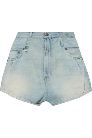 R13 Klassische Jeans-Shorts