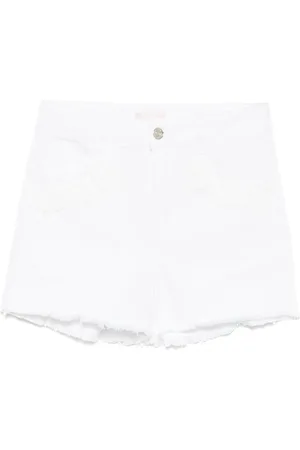 Liu Jo Shorts mit gehäkelten Blumen