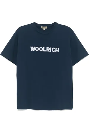 Woolrich T-Shirt mit Logo-Stickerei