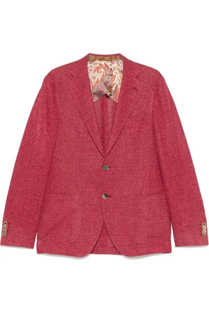 Etro Sakko mit Waffelstrick-Muster