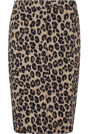 Aspesi Rock mit Leoparden-Print