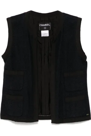 CHANEL 2002 Weste ohne Kragen