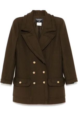 CHANEL 1996 doppelreihige Jacke