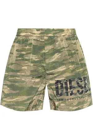 Diesel Badeshorts mit Logo-Print