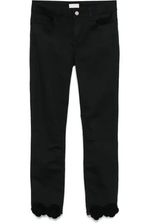 Liu Jo Hose mit gehäkelten Blumen