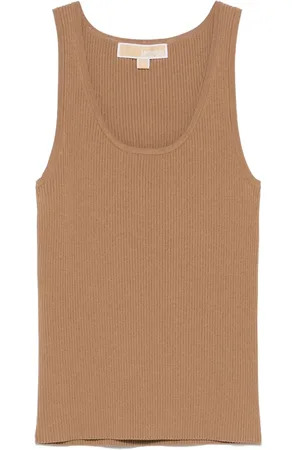 Michael Kors Geripptes Tanktop
