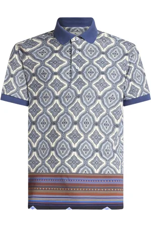 Etro Poloshirt mit geometrischem Print