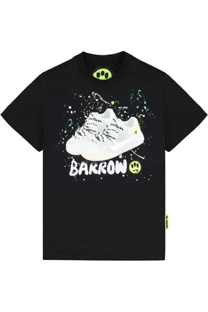 BARROW T-Shirt mit Sneakers-Print