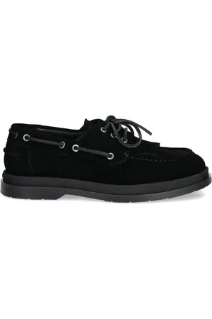 HUGO BOSS Loafer aus Wildleder mit Zierlasche