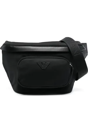 Emporio Armani Gürteltasche mit Logo-Schild