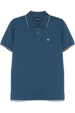 Emporio Armani Poloshirt mit Logo-Print