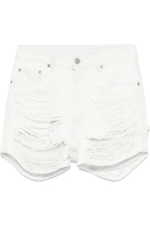 Maison Margiela Jeans-Shorts im Distressed-Look
