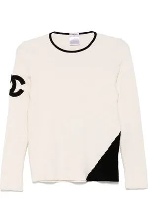 CHANEL 2005 Pullover mit Logo