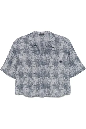 Emporio Armani Hemd mit Jacquardmuster