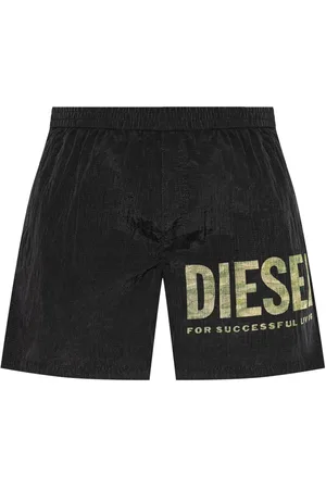 Diesel Badeshorts mit Logo-Print