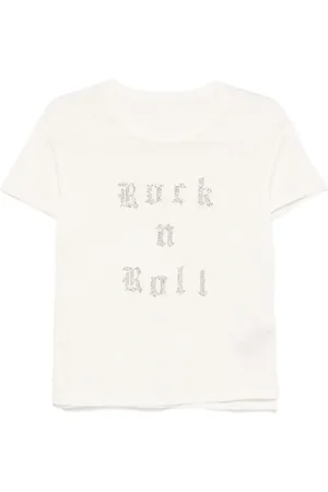 Zadig & Voltaire T-Shirt mit Strass-Slogan