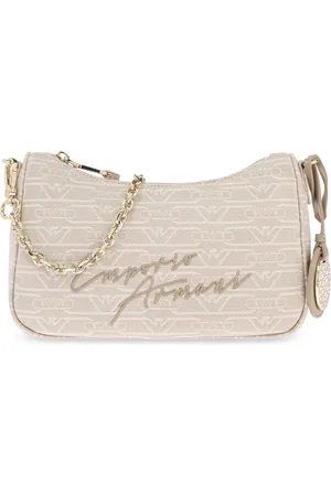 Emporio Armani Schultertasche mit Logo-Stickerei