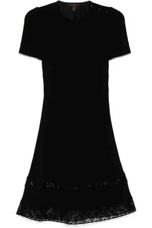 LOUIS VUITTON 1990-2000s Kleid mit kurzen Ärmeln