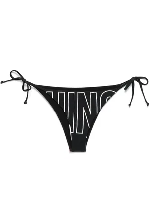 Moschino Bikinihöschen mit Logo-Print