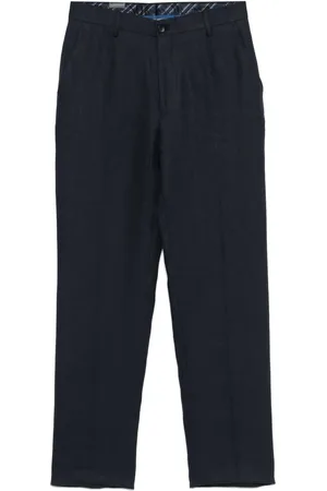 Etro Tapered-Hose aus Leinen