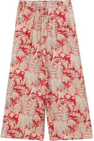 PIERRE-LOUIS MASCIA Aloe Palazzohose aus Seide
