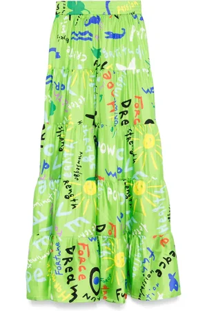Rianna + Nina Maxirock mit Print