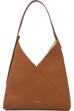 Twin-Set Schultertasche mit Logo-Stempel