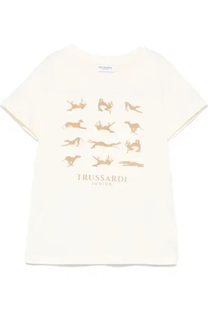 Trussardi T-Shirt mit grafischem Print