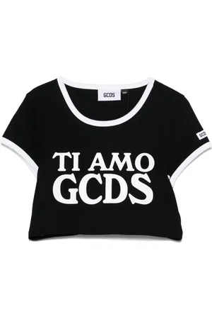 GCDS T-Shirt mit Ti Amo -Print