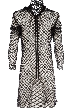 Comme des Garçons Netzjacke mit Kapuze