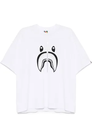 A Bathing Ape T-Shirt mit Haimotiv