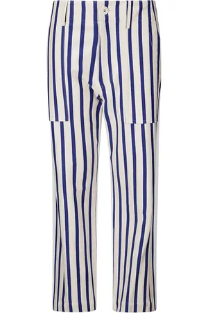 JEJIA Gestreifte Hose