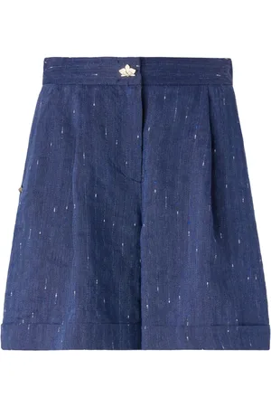 GENNY Klassische Chambray-Shorts