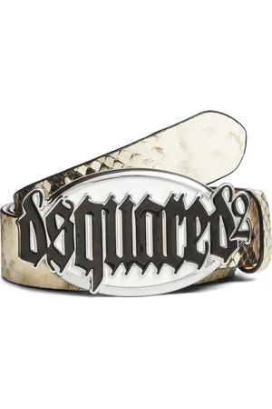Dsquared2 Ledergürtel mit Logo-Schnalle