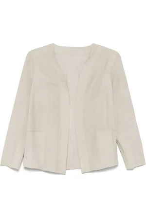 SALVATORE SANTORO Klassische Lederjacke