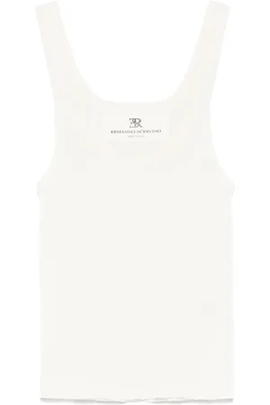 ERMANNO SCERVINO Krepp-Tanktop