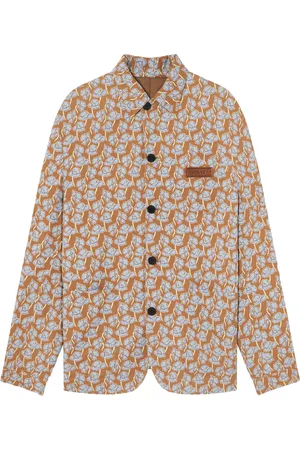 VERSACE Einreihiges Poppies Sakko