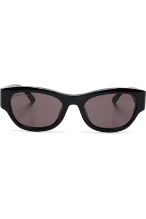 Balenciaga Sonnenbrille mit ovalem Gestell