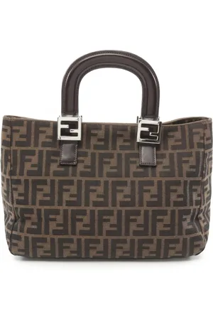 Fendi 2010 Handtasche mit Zucca-Muster