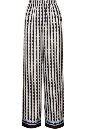 Oscar de la Renta Hose mit geometrischem Muster