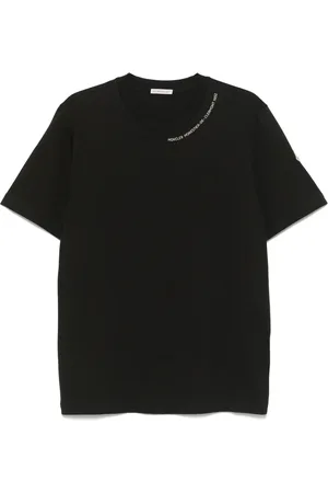 Moncler T-Shirt mit Logo-Prägung