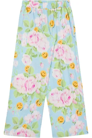 Moschino Hose mit Blumen-Print