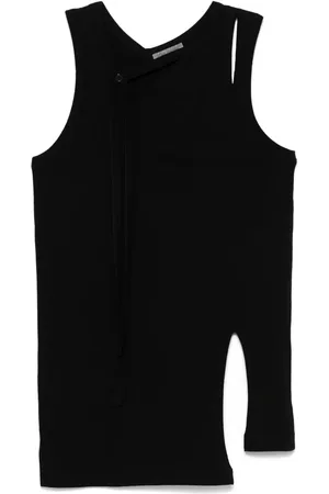 YOHJI YAMAMOTO Trägershirt mit Riemen