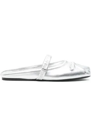 Marni Slipper im Metallic-Look