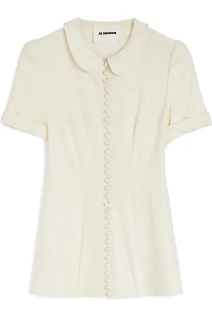 Jil Sander Hemd mit Jacquard-Blumenmuster