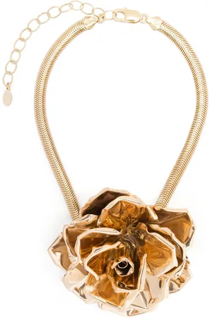 MAGDA BUTRYM Skulpturaler Rosen-Choker